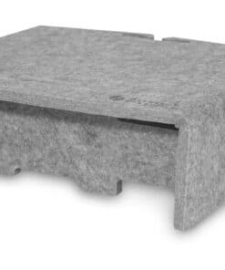 BakkerElkhuizen Q-Riser 90 Circular Light Grey - Afbeelding 3