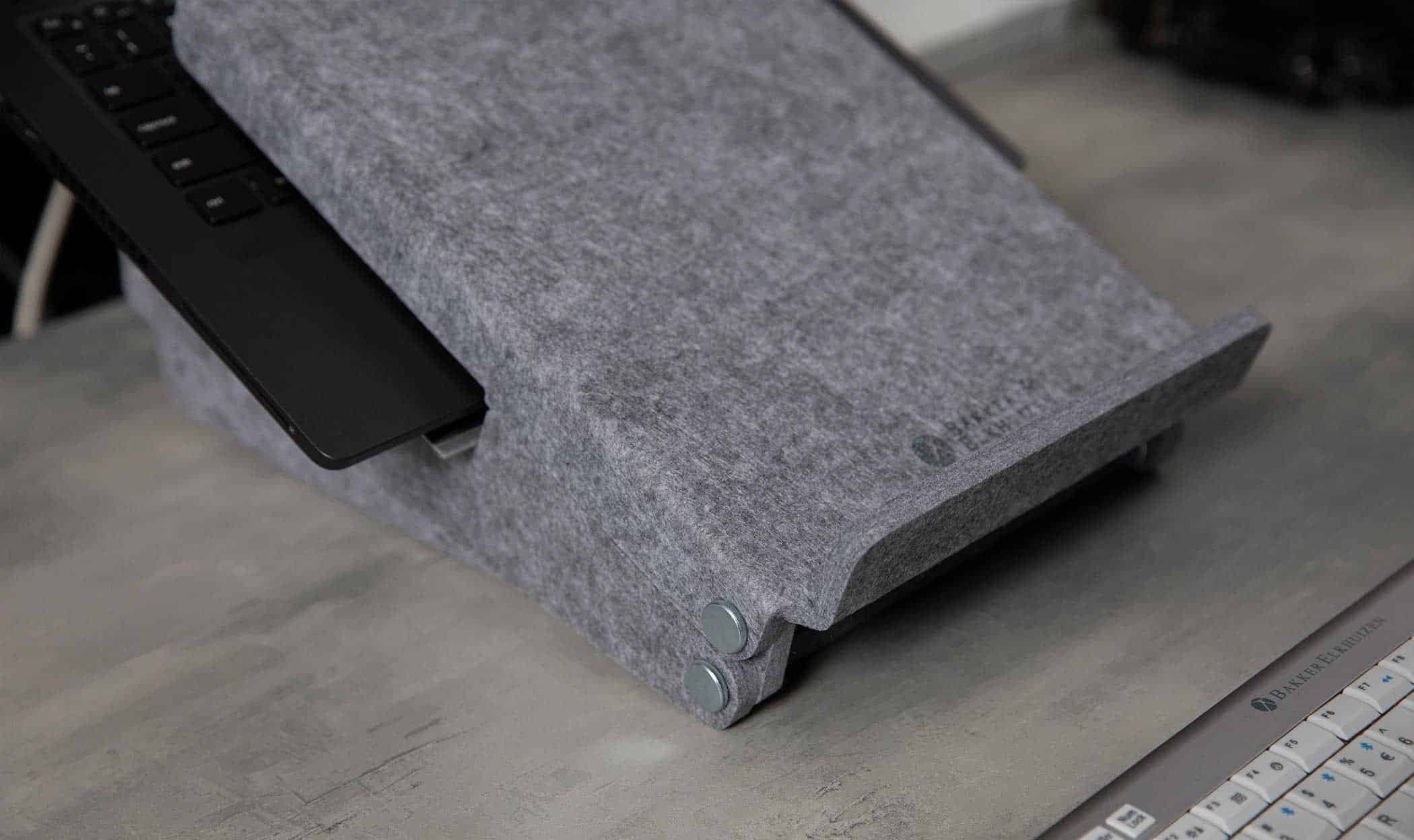 BakkerElkhuizen Ergo-Top 320 Circular Light Grey - Afbeelding 4