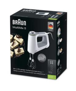 Braun HM5100 Multimix 5 Handmixer 750 W Grijs, Wit - Afbeelding 3