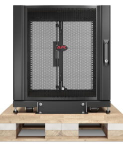 APC NetShelter SX 12U Server Rack Enclosure 600mm x 1070mm w/ Sides Black Shock Packaging - Afbeelding 2