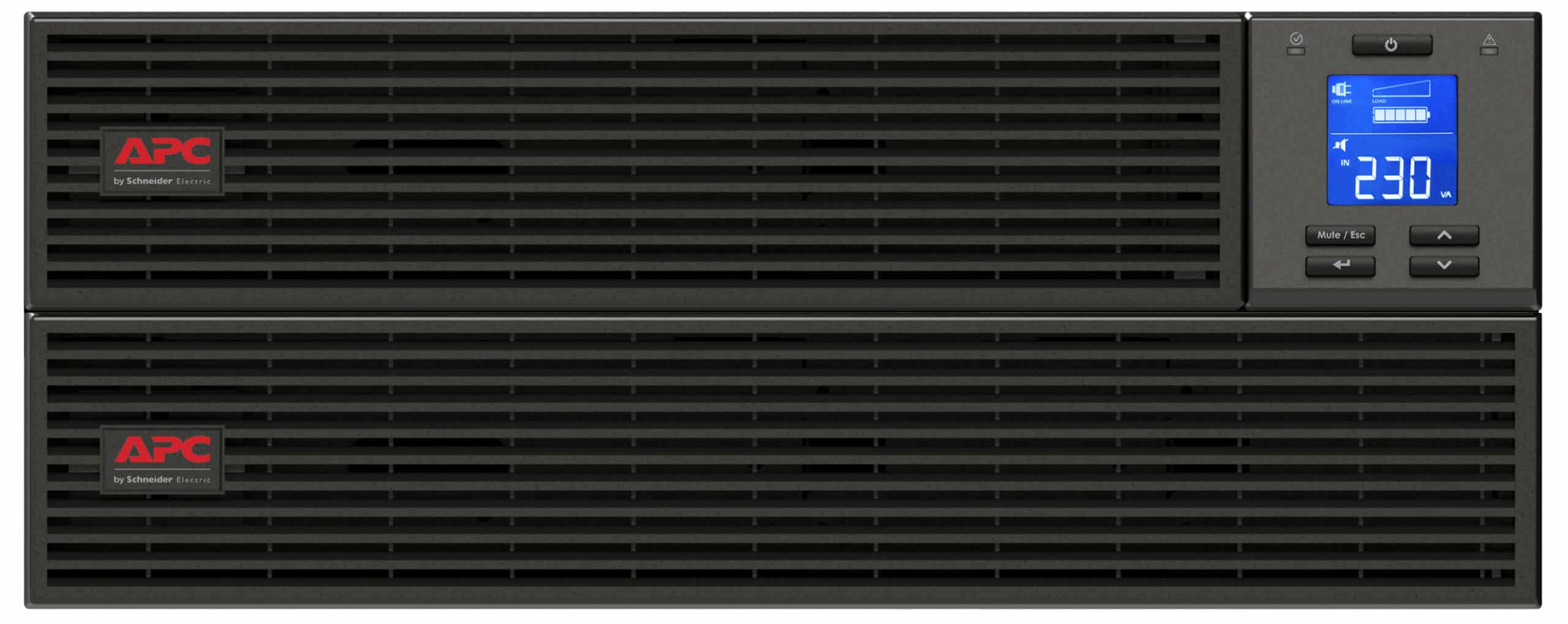 APC Easy-UPS On-Line SRV2KRILRK - 2000VA, 4x C13, USB, Railkit, extendable runtime Stekkerdoos - Afbeelding 4