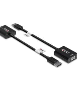 CLUB3D DisplayPort™ to VGA Black Active Adapter M/V - Afbeelding 2