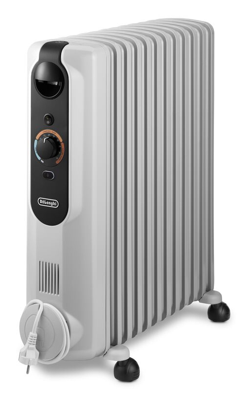 De’Longhi Radia-s Easytronic Binnen Zwart, Wit 2500 W Olie elektrisch verwarmingstoestel