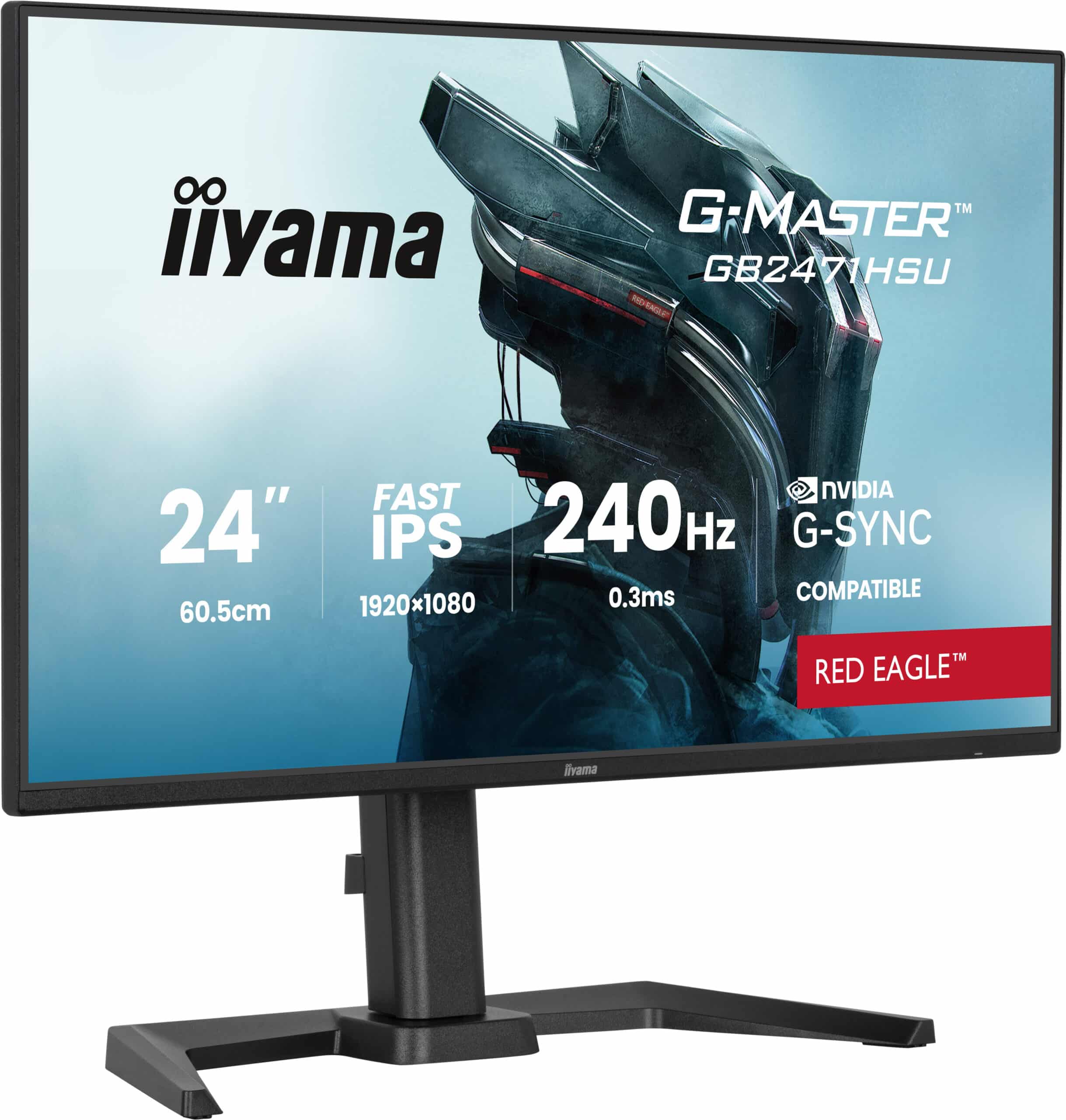 iiyama G-MASTER GB2471HSU-B1 computer monitor 60,5 cm (23.8") 1920 x 1080 Pixels Full HD Zwart - Afbeelding 4