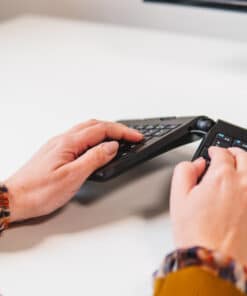 BakkerElkhuizen Goldtouch Travel Go2 Wired DE Qwertz Toetsenbord - Afbeelding 5