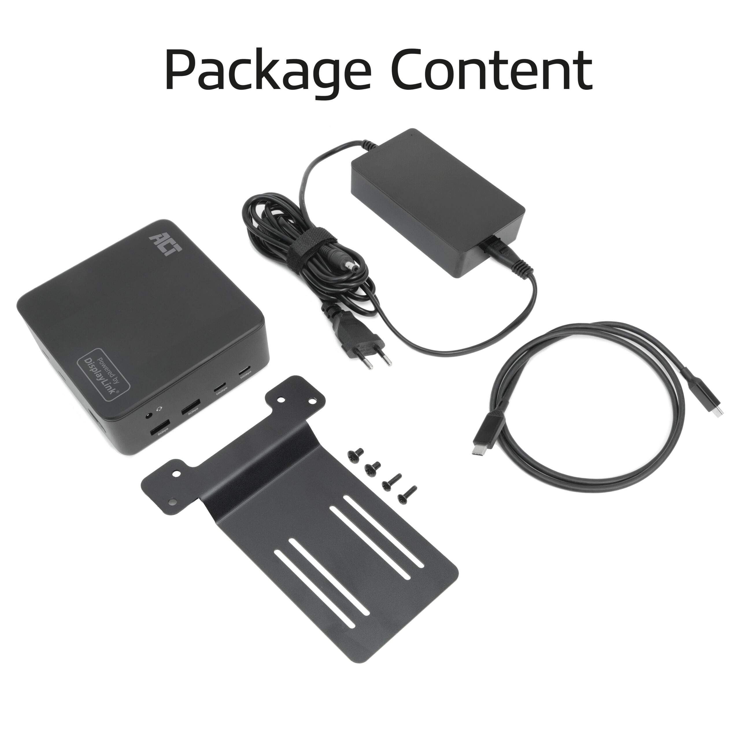 ACT Universeel USB-C Dockingstation 4K, voor 3 HDMI/DisplayPort monitoren, DisplayLink - Afbeelding 5