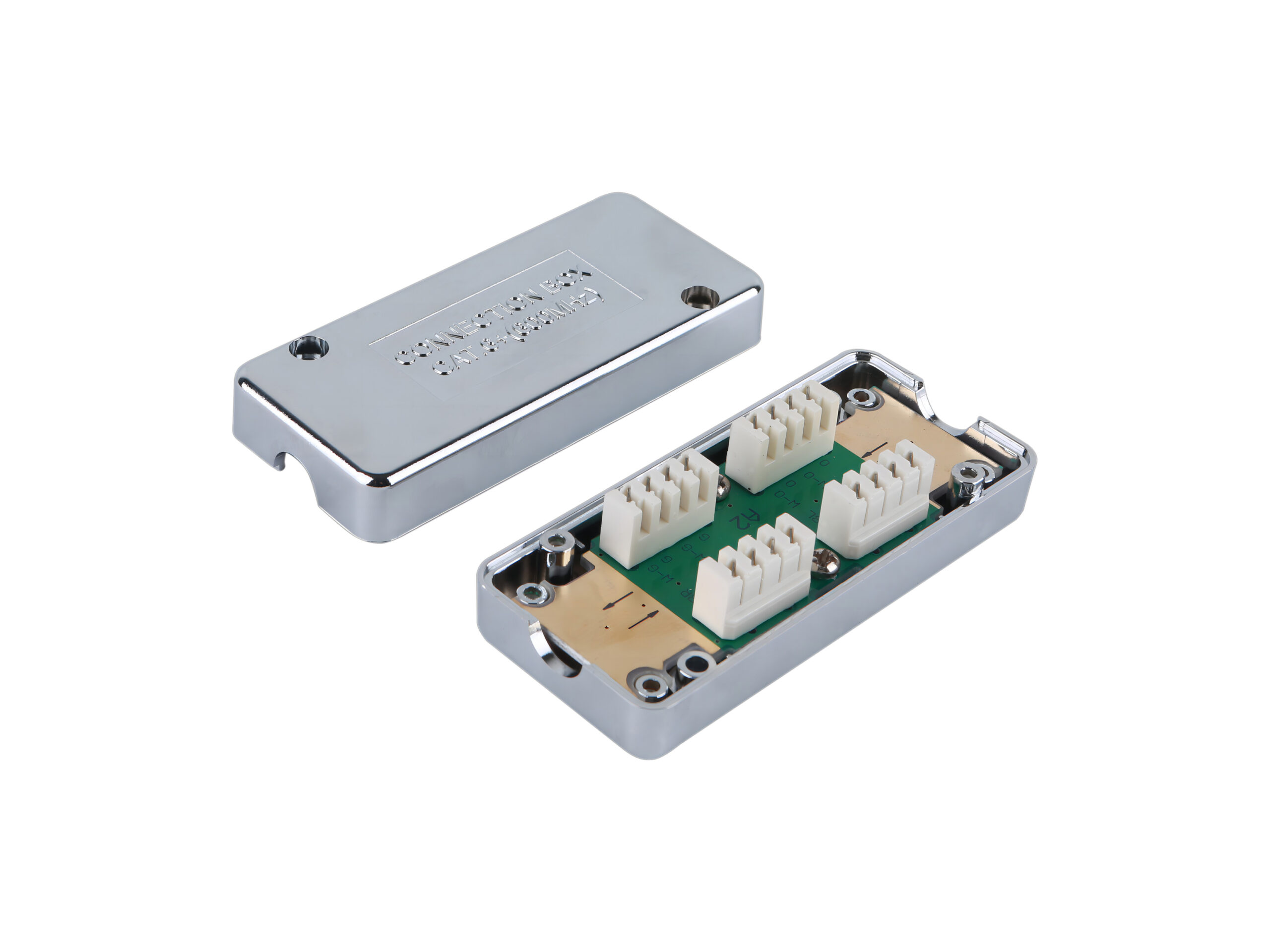 Equip 13562307101 Cat.6A Shielded Junction Box, Cat6a, Ea, Silver, 84 mm, 37 mm - Afbeelding 3