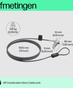 HP nano-combinatiekabelslot