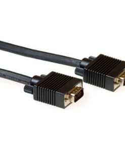 ACT 3 meter High Performance VGA kabel male-male zwart
