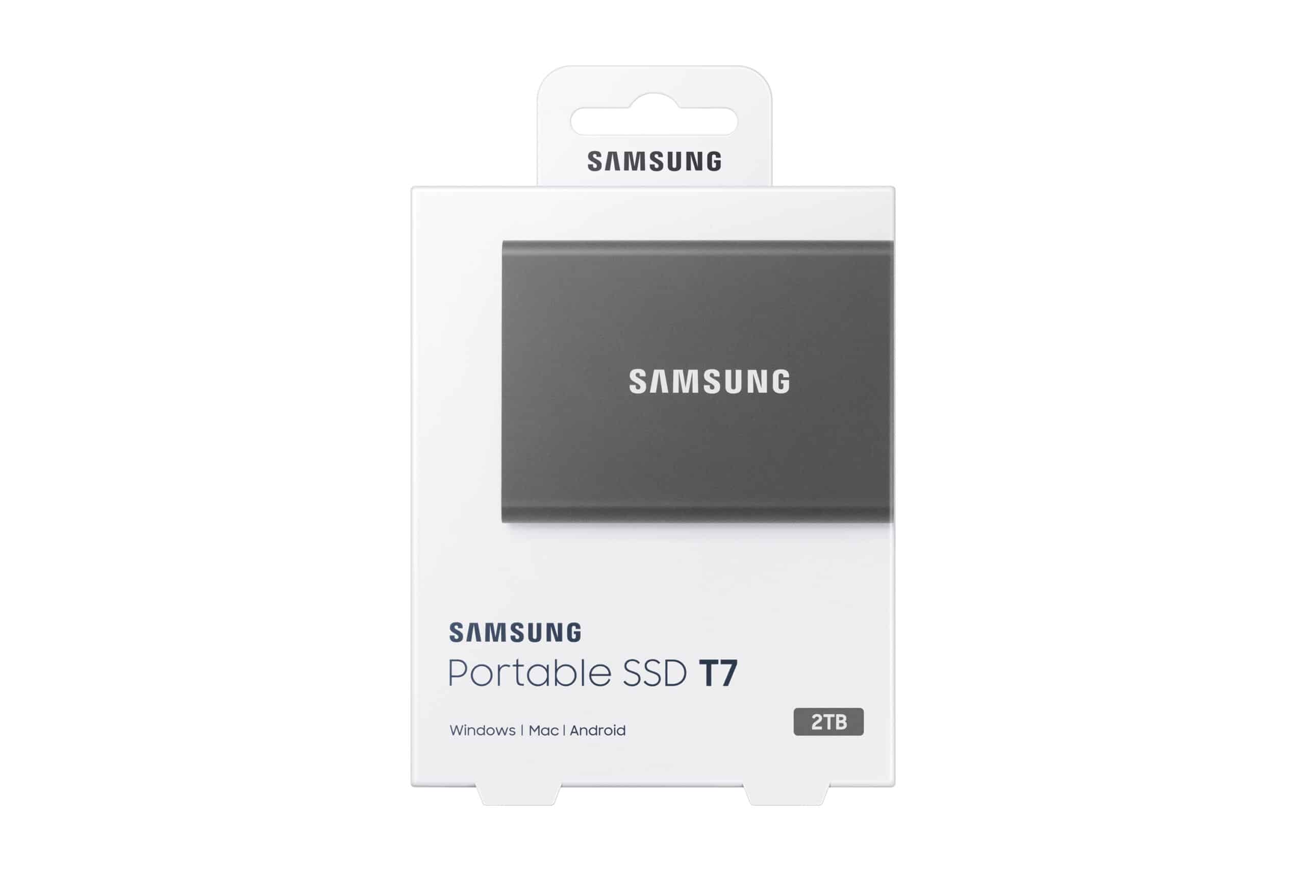 Samsung Portable SSD T7 2 TB USB Type-C 3.2 Gen 2 (3.1 Gen 2) Grijs - Afbeelding 8