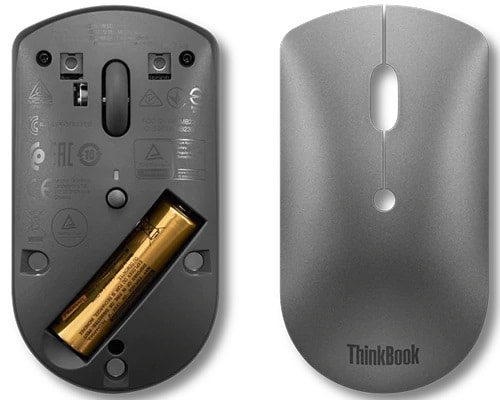 Lenovo ThinkBook muis Kantoor Ambidextrous Bluetooth Optisch 2400 DPI - Afbeelding 2