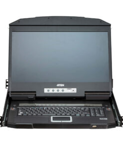 ATEN CL3884NW-ATA-ITG rack console 47 cm (18.5") Zwart