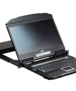 ATEN CL3884NW-ATA-ITG rack console 47 cm (18.5") Zwart - Afbeelding 4