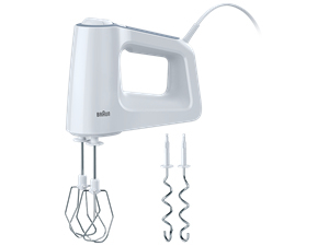 Braun HM 3100 WH Handmixer 500 W Wit