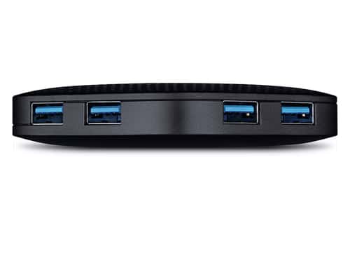 TP-Link UH400 interface hub USB 3.2 Gen 1 (3.1 Gen 1) Type-A 5000 Mbit/s Zwart - Afbeelding 5