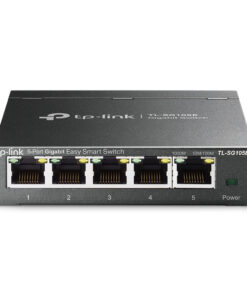 TP-Link TL-SG105E netwerk-switch Managed L2 Gigabit Ethernet (10/100/1000) Zwart