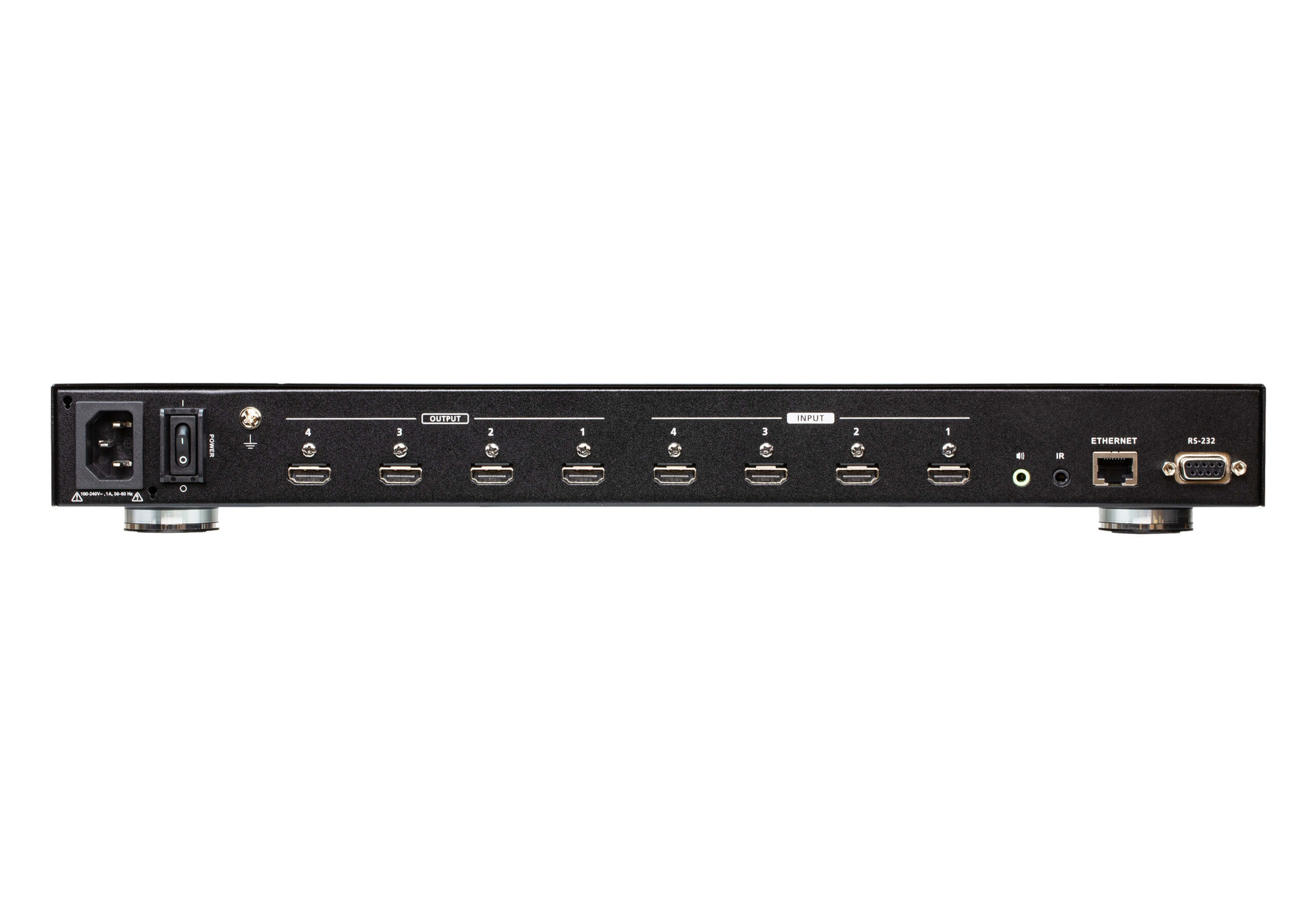 ATEN 4 x 4 True 4K HDMI Matrix Switch met schaler - Afbeelding 2