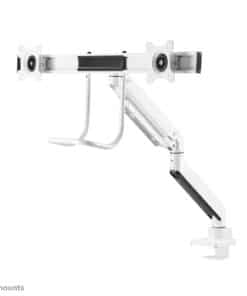 Neomounts NM-D775DXWHITE Monitorarm 10-32" - gasveer - Topfix - 180°-stop - Afbeelding 5
