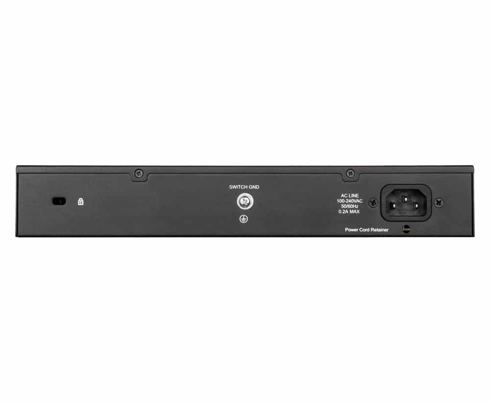 D-Link DGS-1100-16V2 Managed L2 Gigabit Ethernet (10/100/1000) Zwart - Afbeelding 3