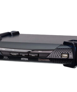 ATEN 2K DVI-D Dual Link KVM over IP-ontvanger met Dual SFP