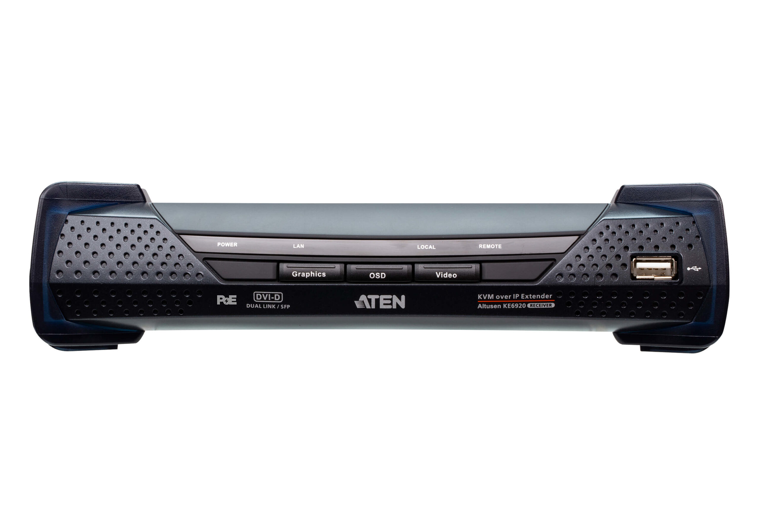 ATEN 2K DVI-D Dual Link KVM over IP-ontvanger met Dual SFP & PoE - Afbeelding 3