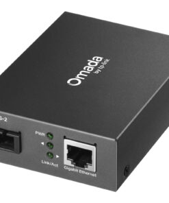 TP-Link Omada MC212CS-20 netwerk media converter 1000 Mbit/s 1550 nm Single-mode Zwart