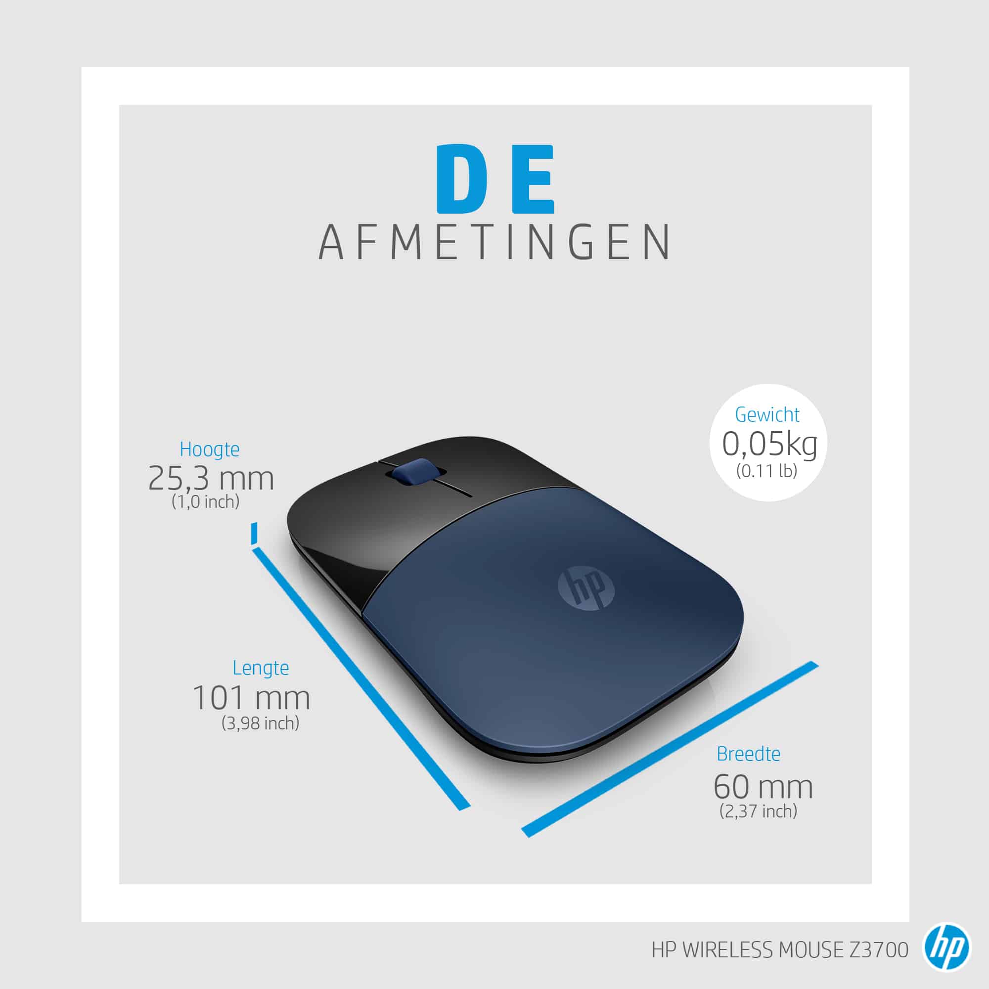 HP draadloze muis Z3700 - Afbeelding 2