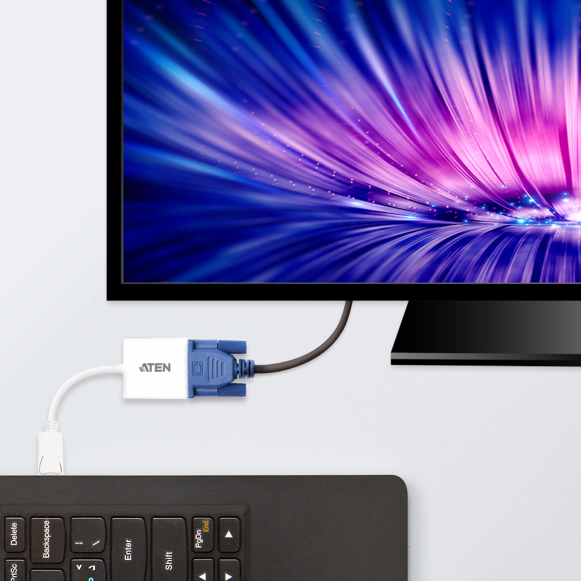 ATEN DisplayPort naar VGA-adapter - Afbeelding 2