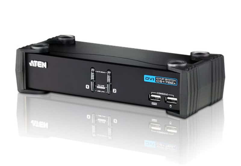 ATEN 2-poorts USB DVI/Geluid KVMP-schakelaar