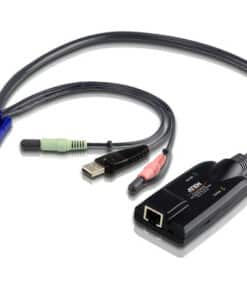 ATEN USB VGA/Audio Virtual Media KVM-adapter