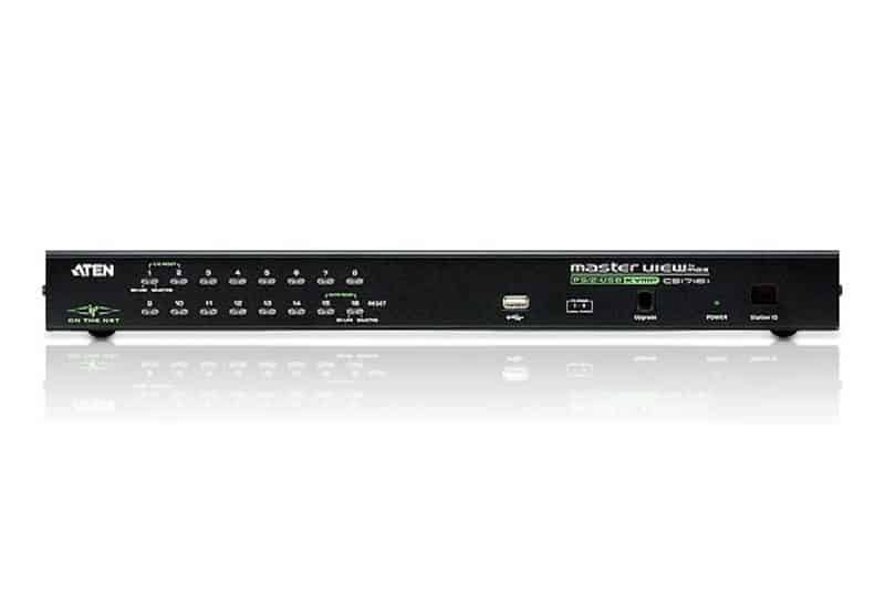 ATEN 1-Lokaal/Op Afstand Delen en Toegang, 16-Poorts PS/2 USB VGA KVM over IP Schakelaar - Afbeelding 3