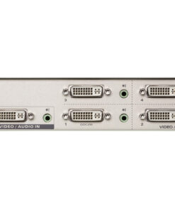 ATEN 4-Poorts DVI/audiosplitser - Afbeelding 2