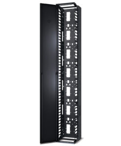 APC Veelzijdige, verticale kabelgeleider voor racks met 2 of 4 staanders, 84"H x 12"B, deur aan één zijde - Afbeelding 6