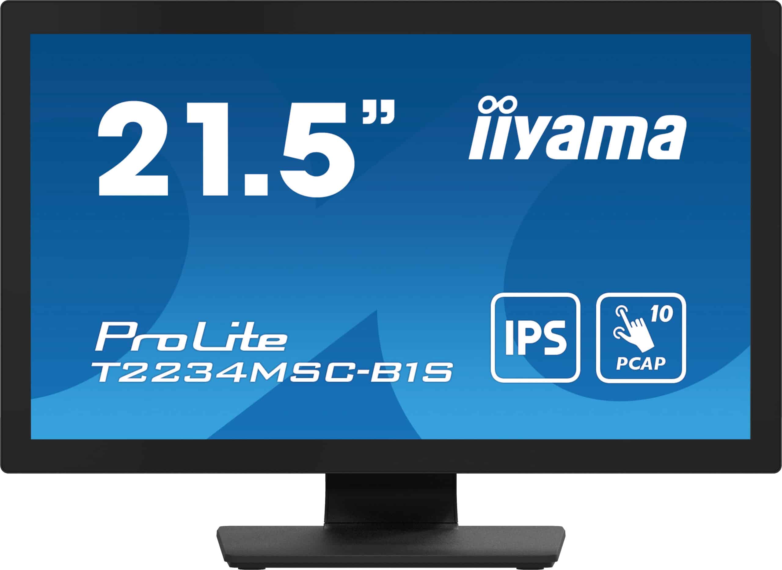 iiyama ProLite T2234MSC-B1S computer monitor 54,6 cm (21.5") 1920 x 1080 Pixels Full HD Touchscreen Zwart - Afbeelding 2