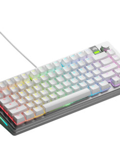 Glorious Gaming GMMK 3 PRO 75% Prebuilt toetsenbord Gamen USB QWERTY Amerikaans Engels Zilver