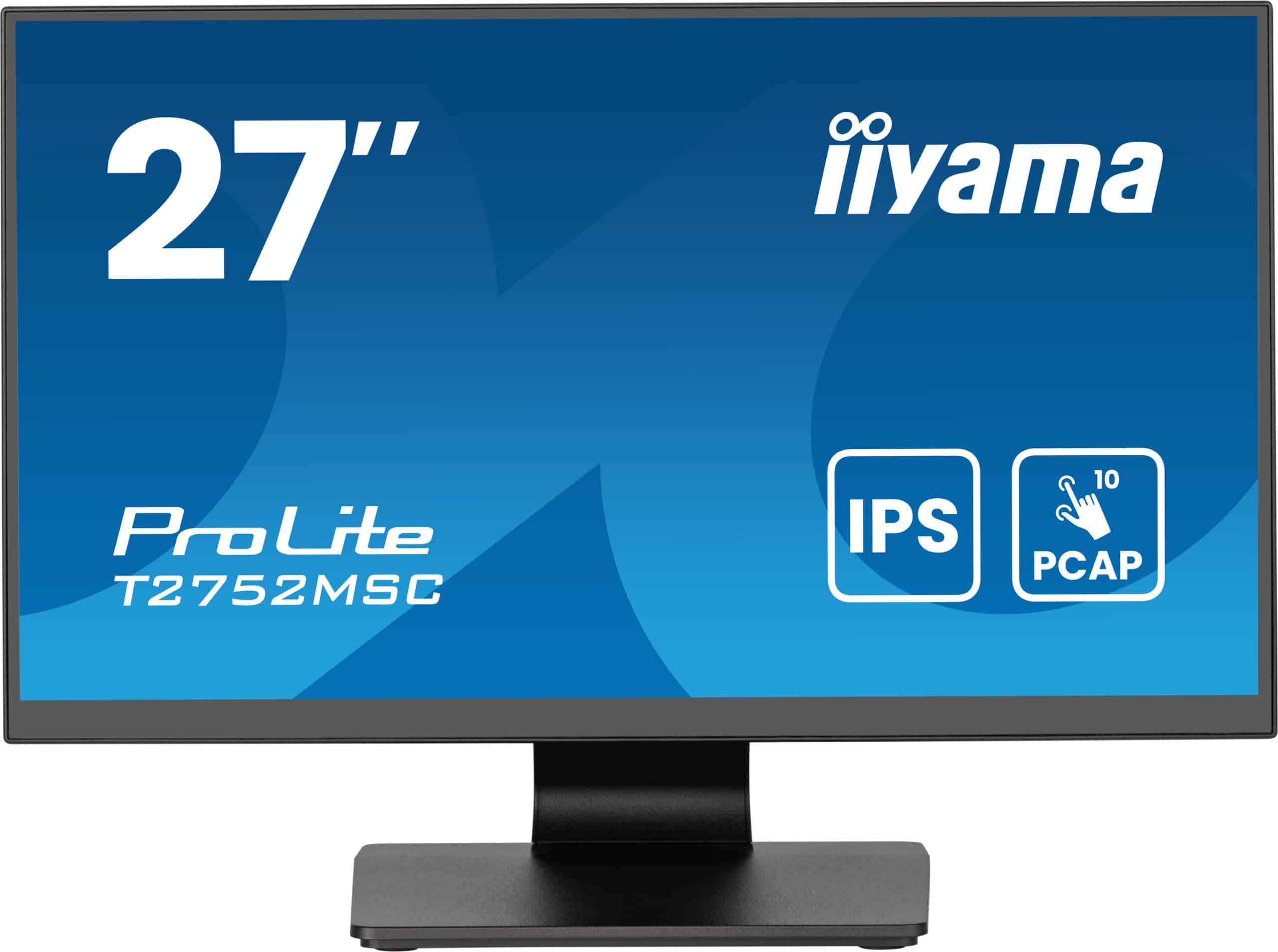 iiyama ProLite T2752MSC-B1AG computer monitor 68,6 cm (27") 1920 x 1080 Pixels Full HD LED Touchscreen Zwart - Afbeelding 4