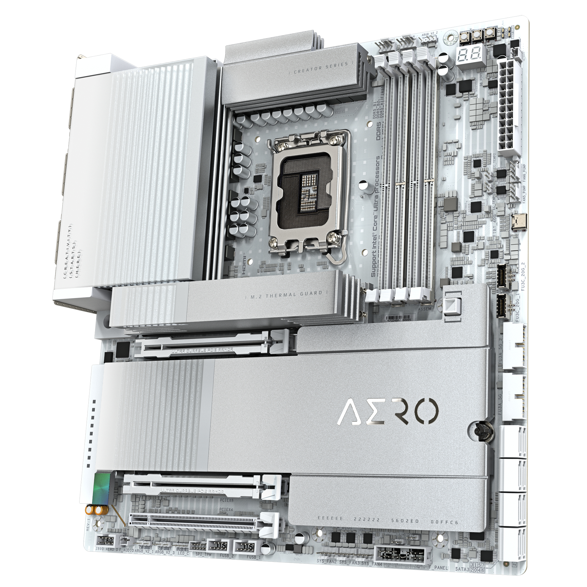 GIGABYTE Z890 AERO D moederbord Intel Z890 LGA 1851 (Socket V1) Verlengd ATX - Afbeelding 4