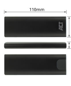 ACT USB-C M.2 NVMe / PCIe SSD Behuizing, tool-free - Afbeelding 8