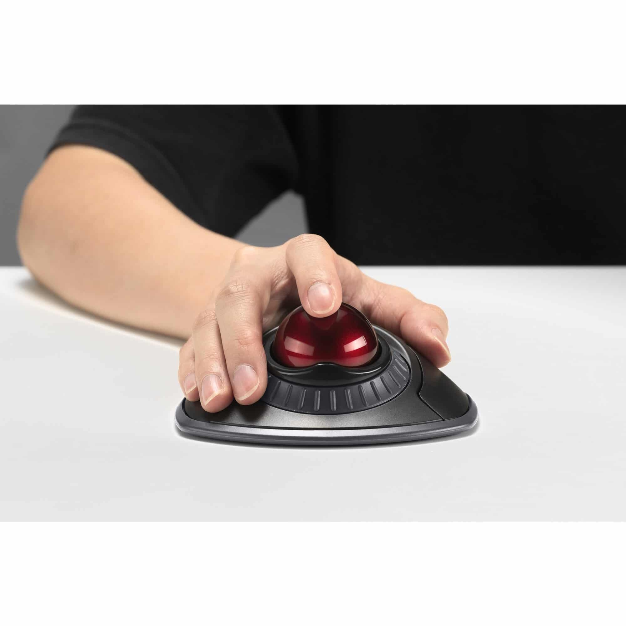 Kensington Orbit Wireless Trackball met scrollring - zwart - Afbeelding 2