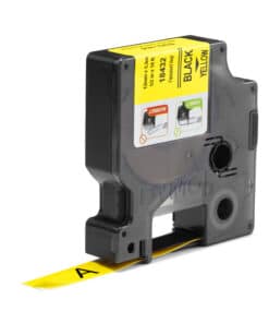 DYMO Rhino industriële Vinyl Labels | 12 mm x 5,5 m | zwarte afdruk op geel | zelfklevende labels voor Rhino & LabelManager labelprinters - Afbeelding 2