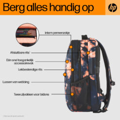 HP Campus XL Backpack, tie-dye