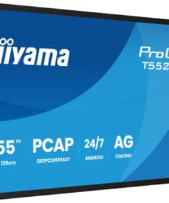 iiyama T5529AS-B1AG beeldkrant Kiosk-ontwerp 138,7 cm (54.6") LED Wifi 450 cd/m² 4K Ultra HD Zwart Touchscreen Type processor Android 24/7 - Afbeelding 7