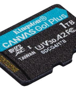 Kingston Technology 1TB microSDXC Canvas Go! Plus Gen4 200MB/s A2 U3 V30 kaart + adapter - Afbeelding 4