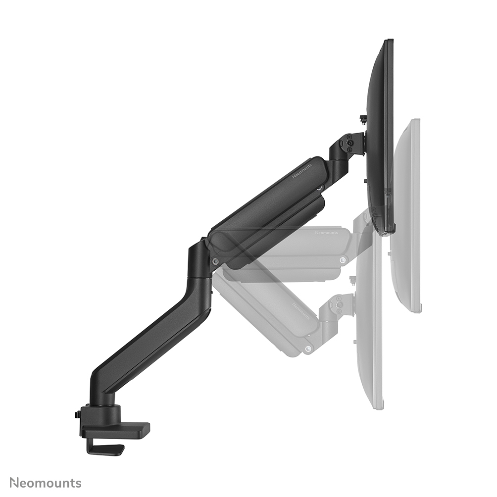 Neomounts DS70-450BL1 Full-Motion Desk Mount, 17 - 42 inch, 15 kg, , clamp & grommet - Afbeelding 4