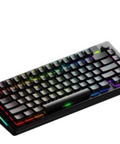 Glorious Gaming GMMK 3 PRO 75% Prebuilt toetsenbord Gamen USB + RF Wireless + Bluetooth QWERTY Amerikaans Engels Zwart