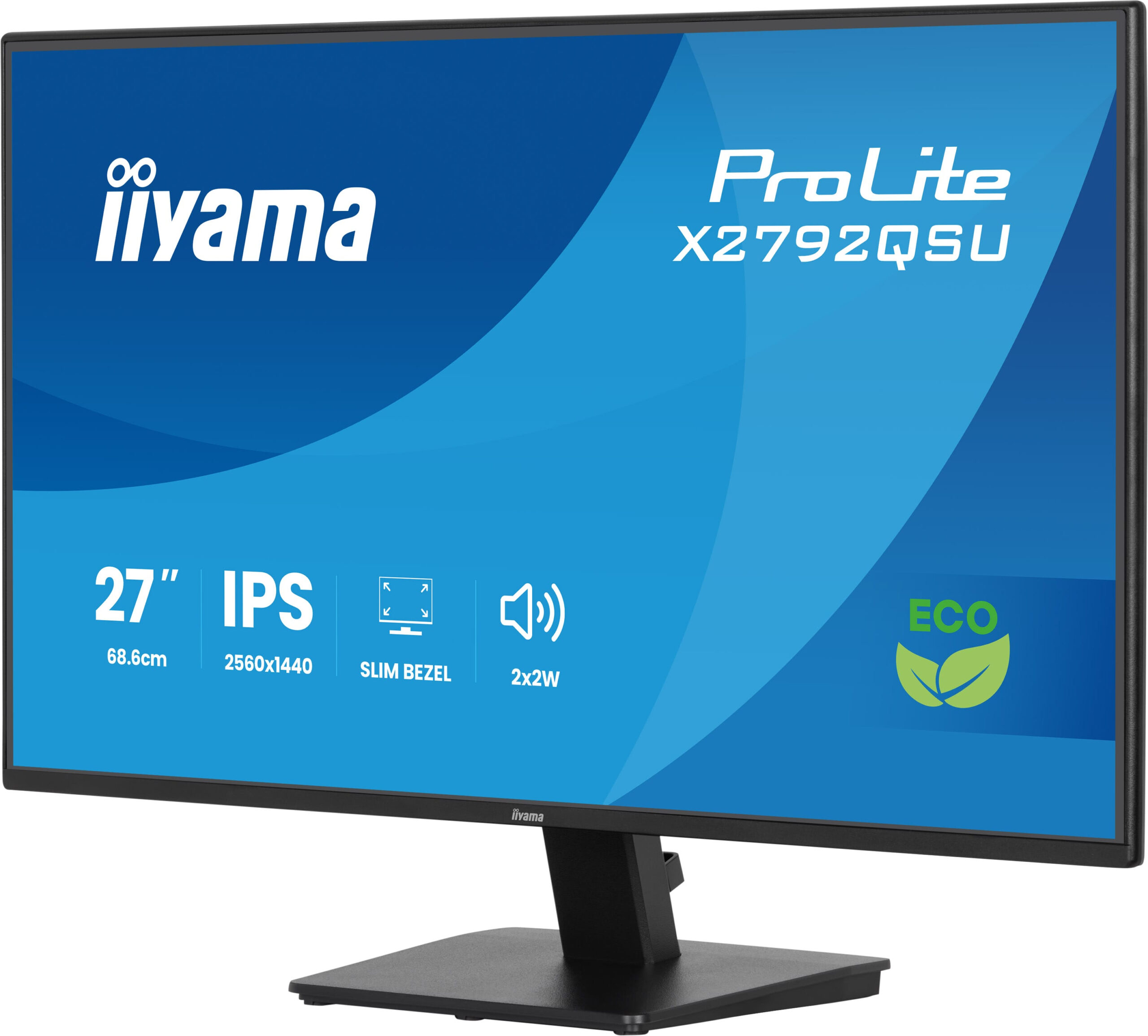iiyama ProLite X2792QSU-B1 computer monitor 68,6 cm (27") 2560 x 1440 Pixels Quad HD LED Zwart - Afbeelding 5