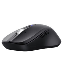 Trust Ferro Hyperscroll Draadloze Muis - Multi-device muis – Hyperscrollwiel – RF+Bluetooth – Zwart