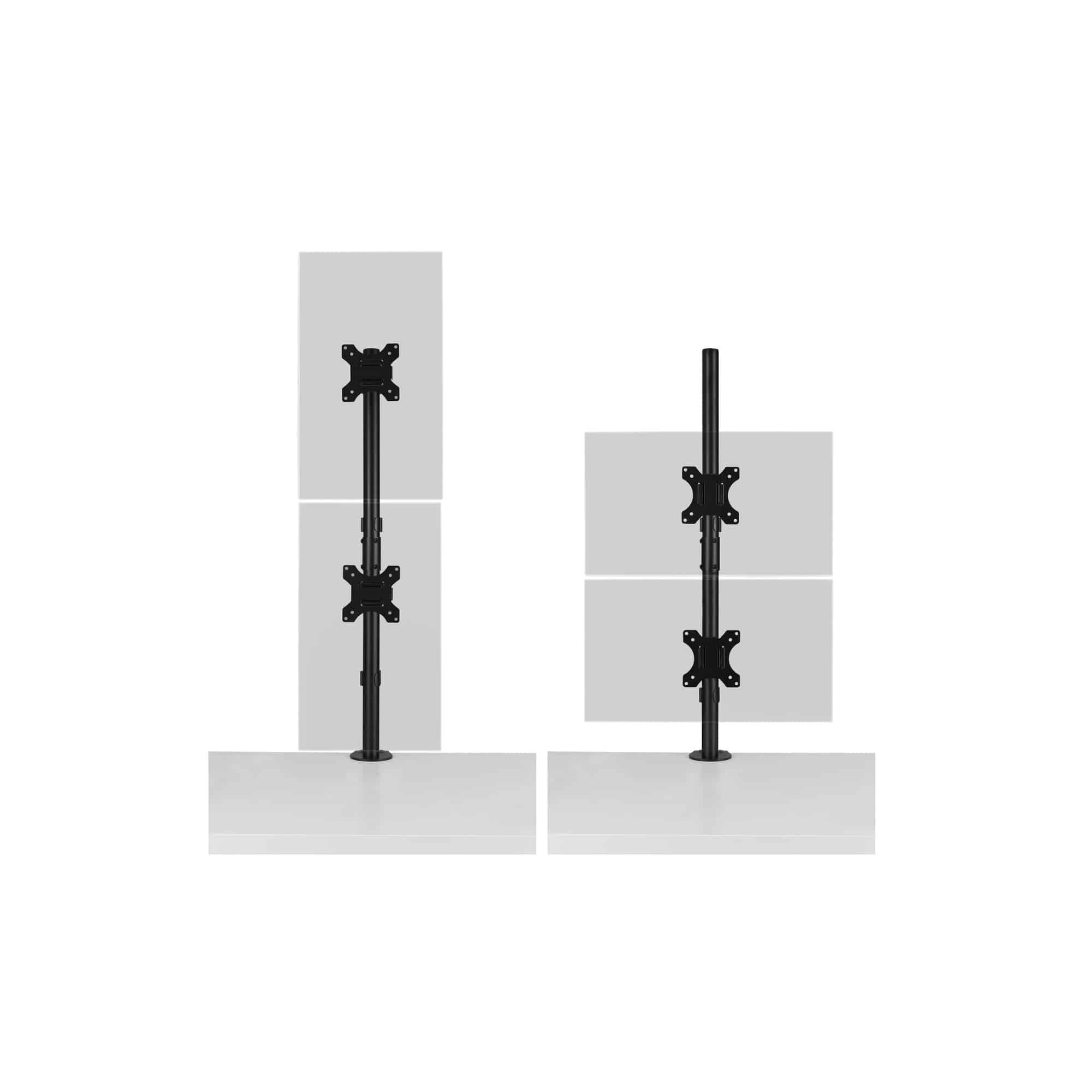 Kensington Vertical Stacking Dual Monitor Arm - Afbeelding 7