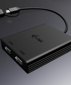 i-tec USB-A/USB-C Dual 4K/60 Hz DisplayPort Video Adapter - Afbeelding 4