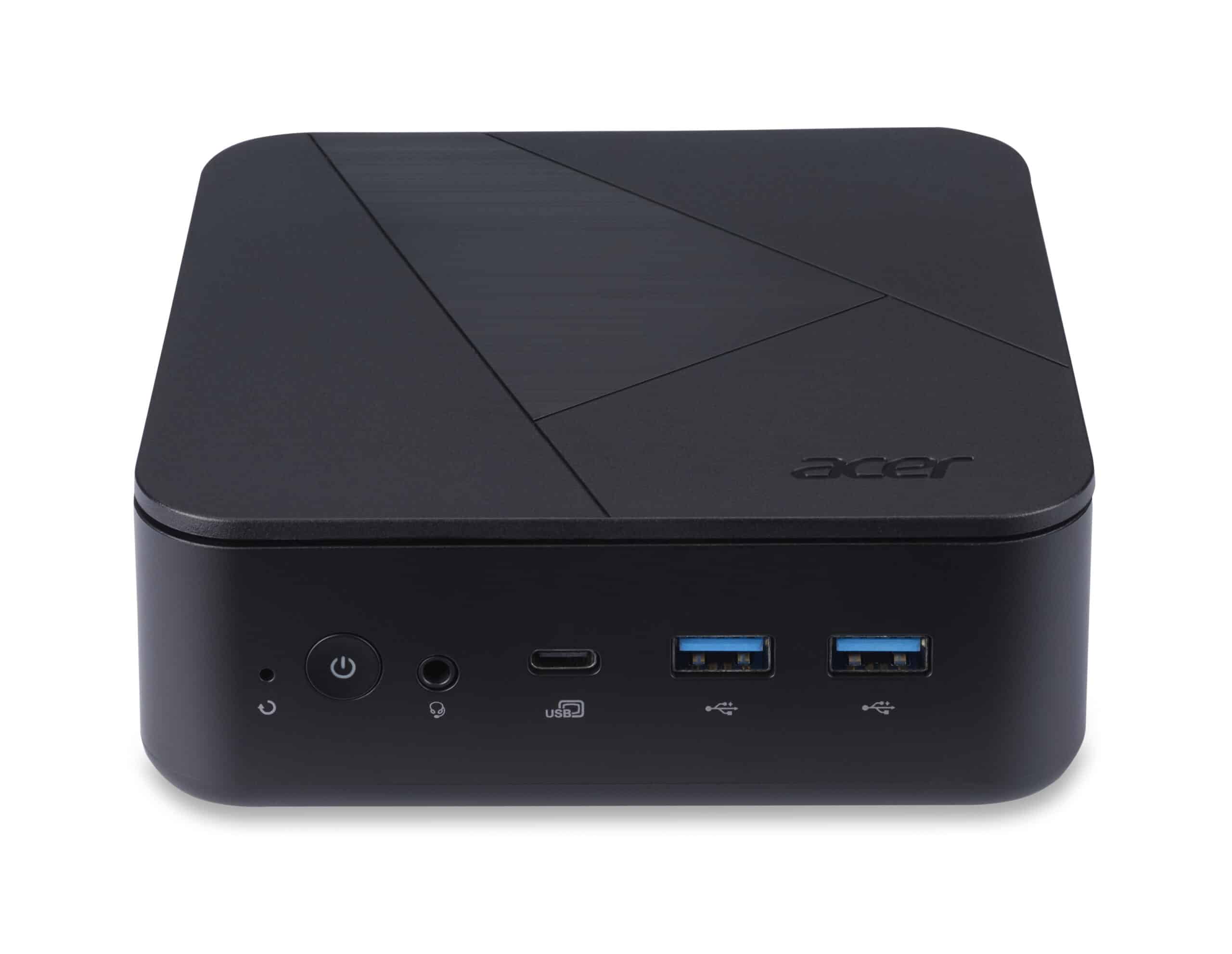 Acer Veriton N N1502G-13U5U NUC Intel Core 5 120U 16 GB DDR4-SDRAM 512 GB SSD Windows 11 Pro Mini PC Zwart